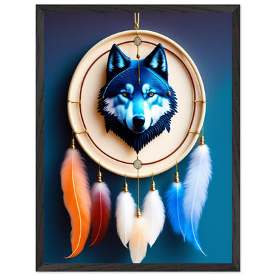 Mystic Wolf Dreamcatcher - Vibrantwalls