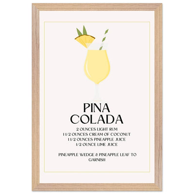 Pina Colada Cocktail Recipe - Vibrantwalls
