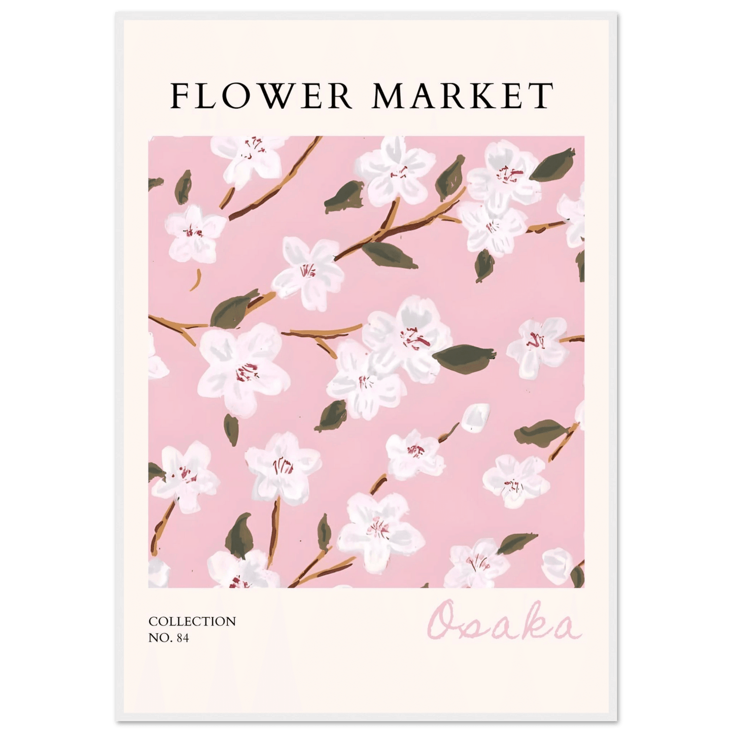 Sakura Pink Bloom Wall Art - Vibrantwalls