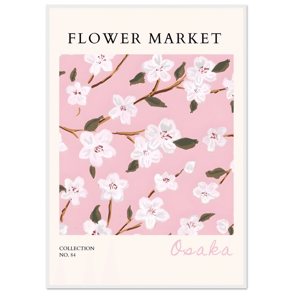 Sakura Pink Bloom Wall Art - Vibrantwalls