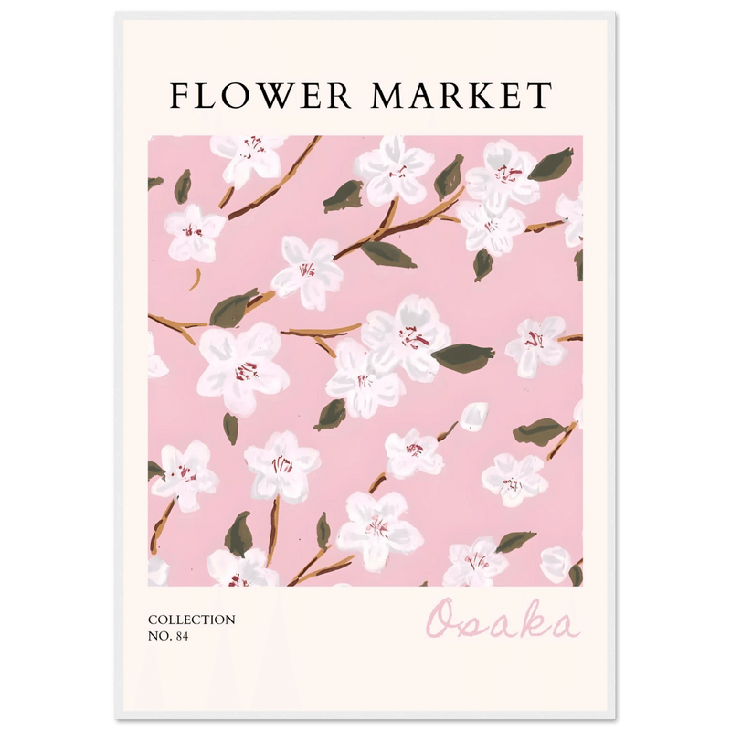 Sakura Pink Bloom Wall Art - Vibrantwalls