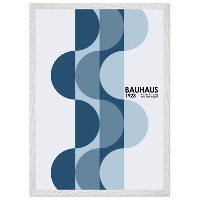 Bauhaus-Style The Blue Design - Vibrantwalls
