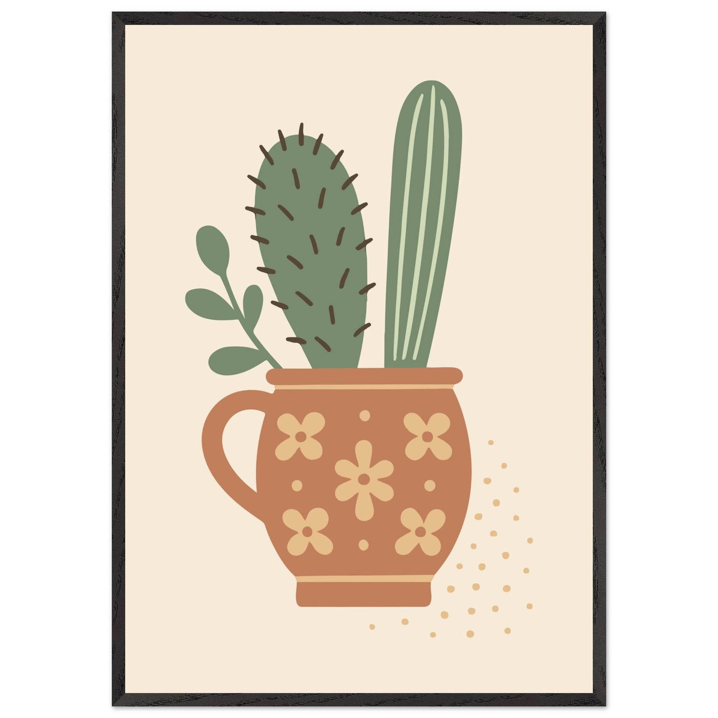 Cactus Bouquet - Vibrantwalls