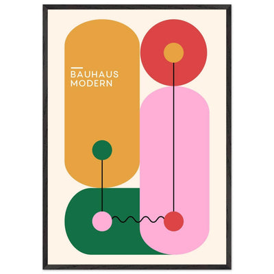 Bauhaus Colorful Geometric Art for Modern Home Decor - Vibrantwalls