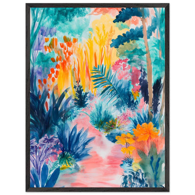 Abstract Tropical Garden Matisse I - Vibrantwalls