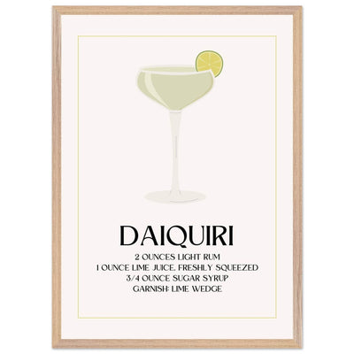Classic Daiquiri Cocktail Recipe - Vibrantwalls