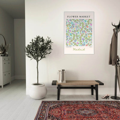 Flower Market Collection Framed Poster – Whimsical Floral & Berry Art Prints | Ready-to-Hang in Various Sizes - Vibrantwalls