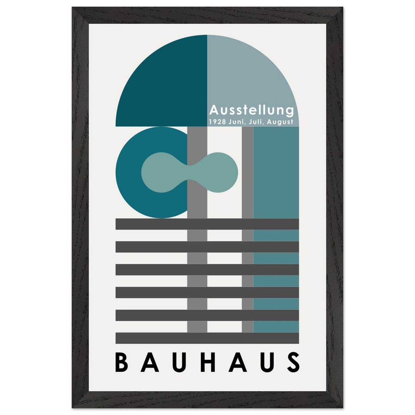 Bauhaus-Style 'Ausstellung 1928' - Vibrantwalls