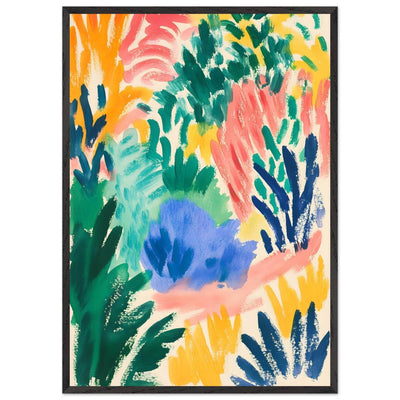 Abstract Floral Delight - Vibrantwalls