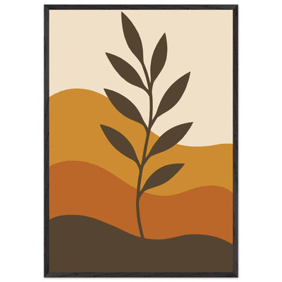 Minimalist Desert Bloom - Vibrantwalls