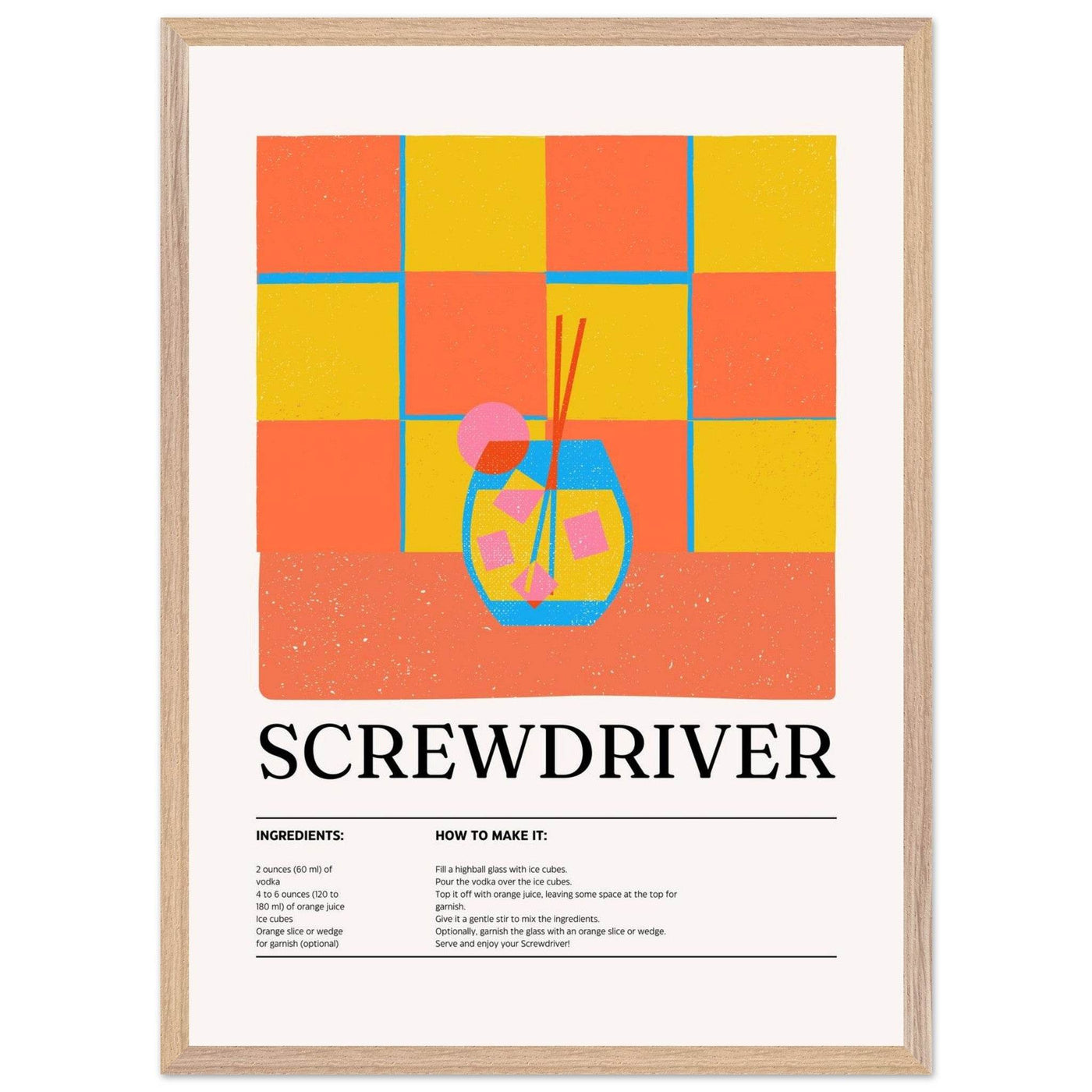 Screwdriver Cocktail Recipe - Vibrantwalls