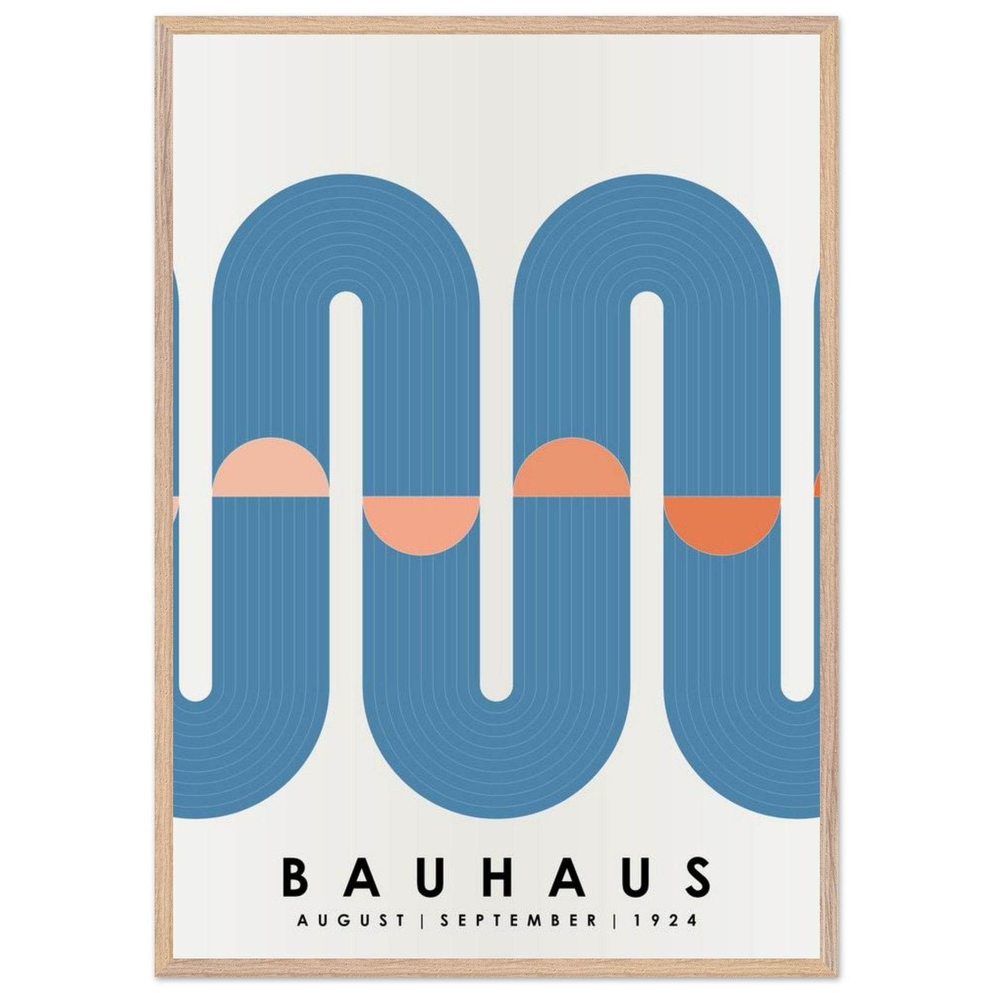Bauhaus-Style The Blue - Vibrantwalls