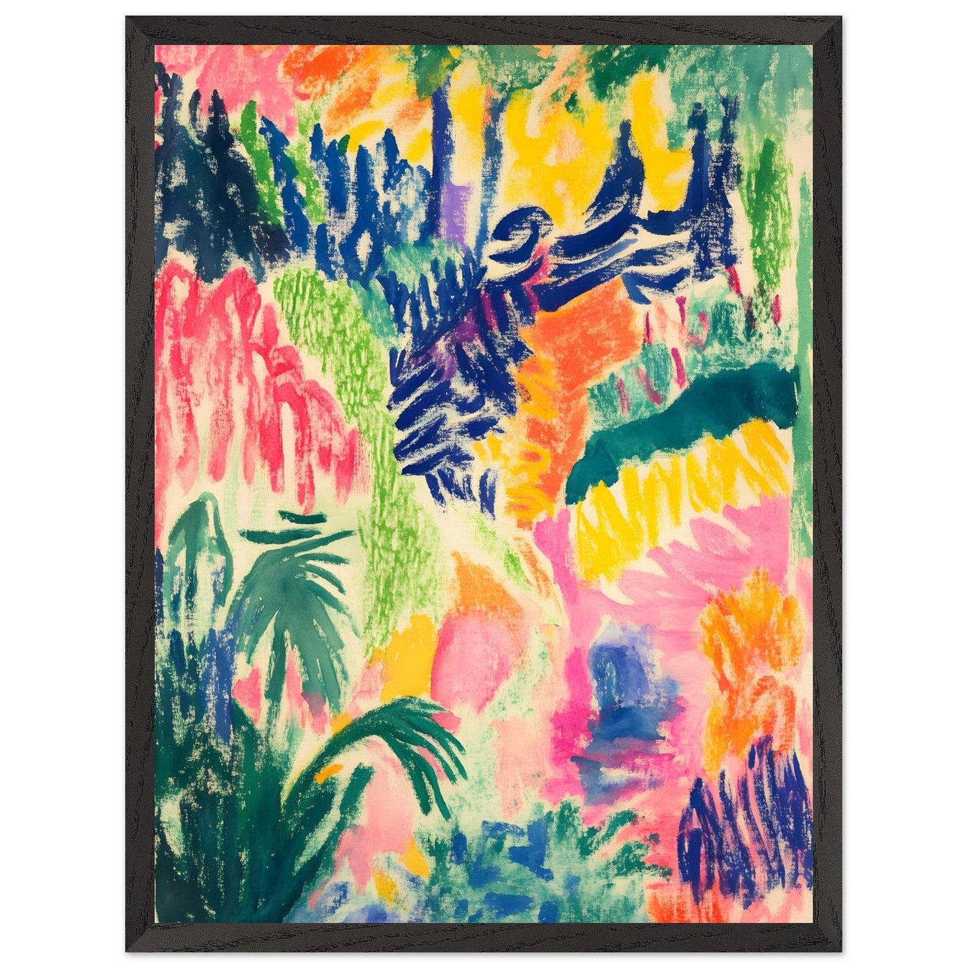 Vibrant Abstract Henri Matisse - Vibrantwalls