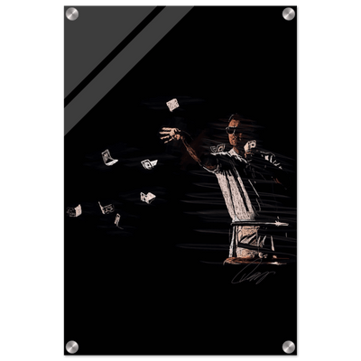 Leonardo DiCaprio Acrylic Art Piece - Catch Me If You Can - Vibrantwalls