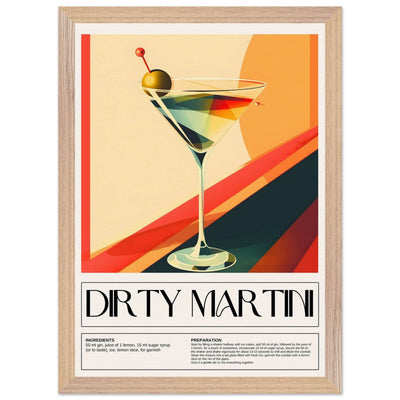 Abstract Dirty Martini - Vibrantwalls