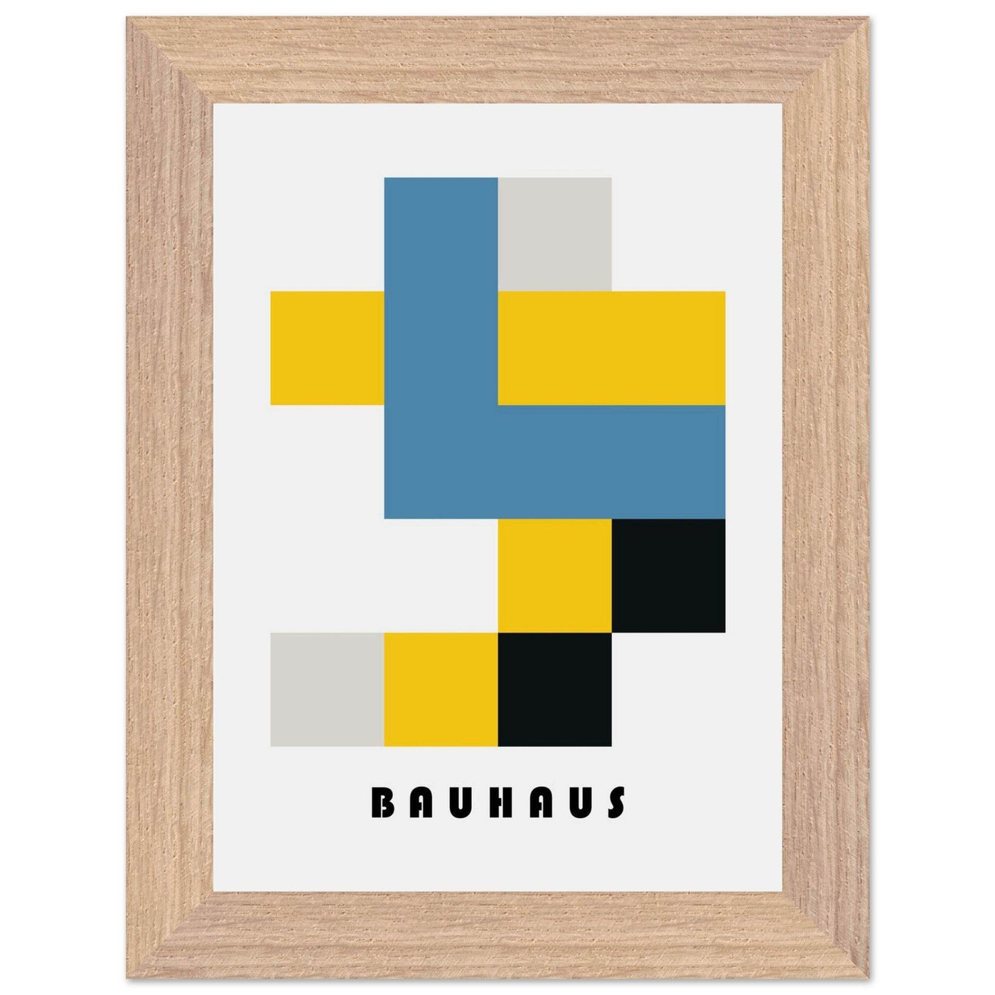 Bauhaus Geometric Abstract - Vibrantwalls