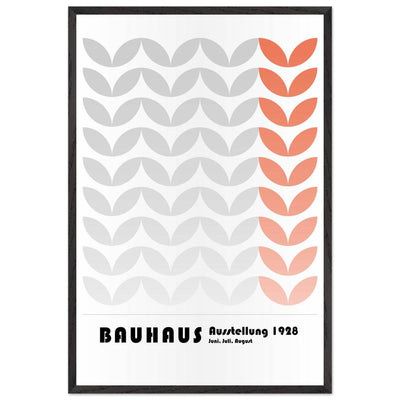 Bauhaus-Style Organic Leaves - Vibrantwalls