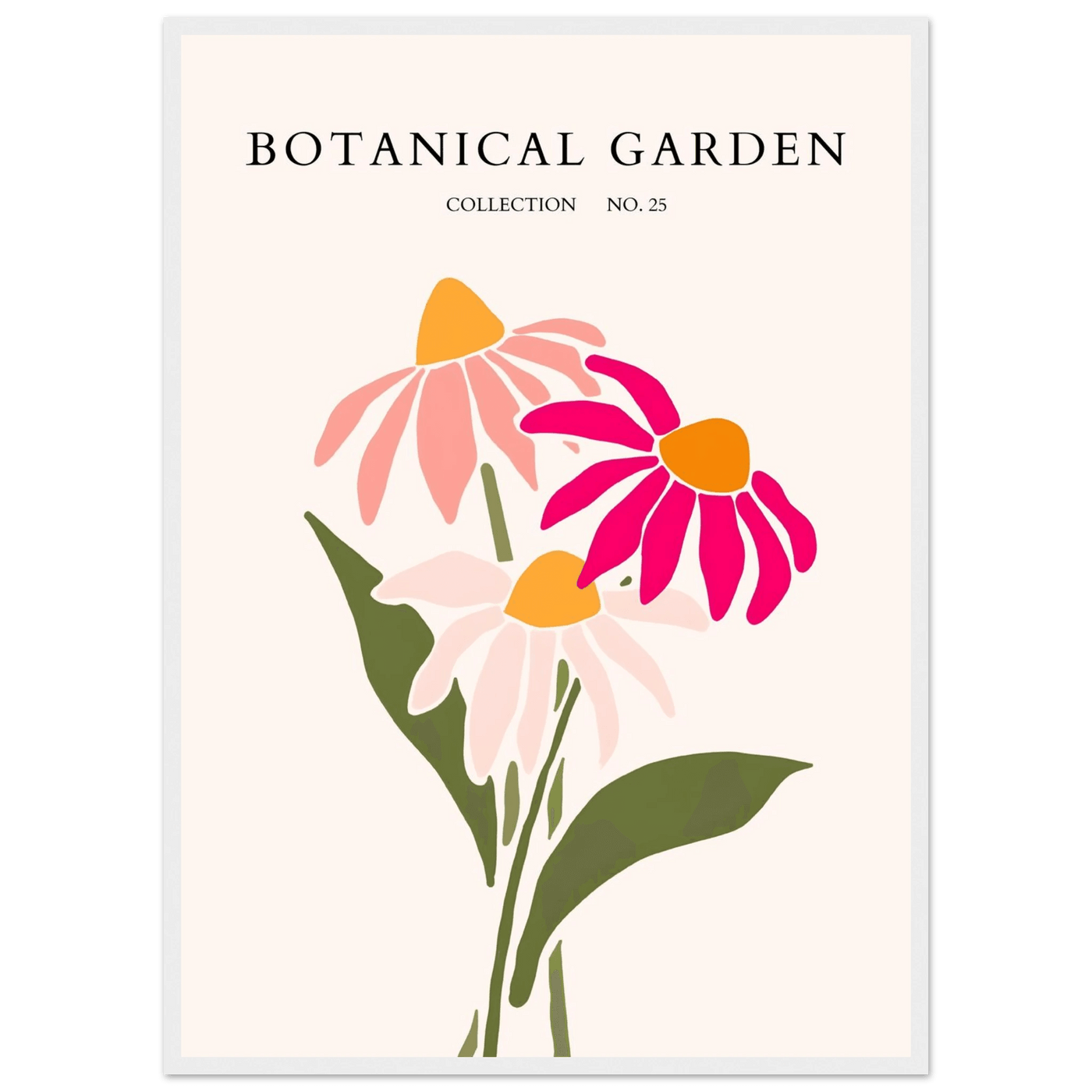 Botanical Garden Collection Framed Posters – Vibrant Floral Art Prints for Nature Lovers | Ready-to-Hang - Vibrantwalls