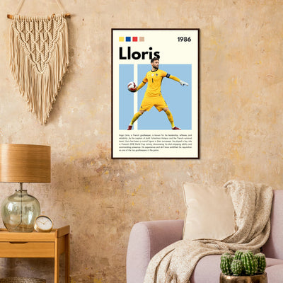 Hugo Lloris France Goalkeeper Football Poster Vibrantwalls
