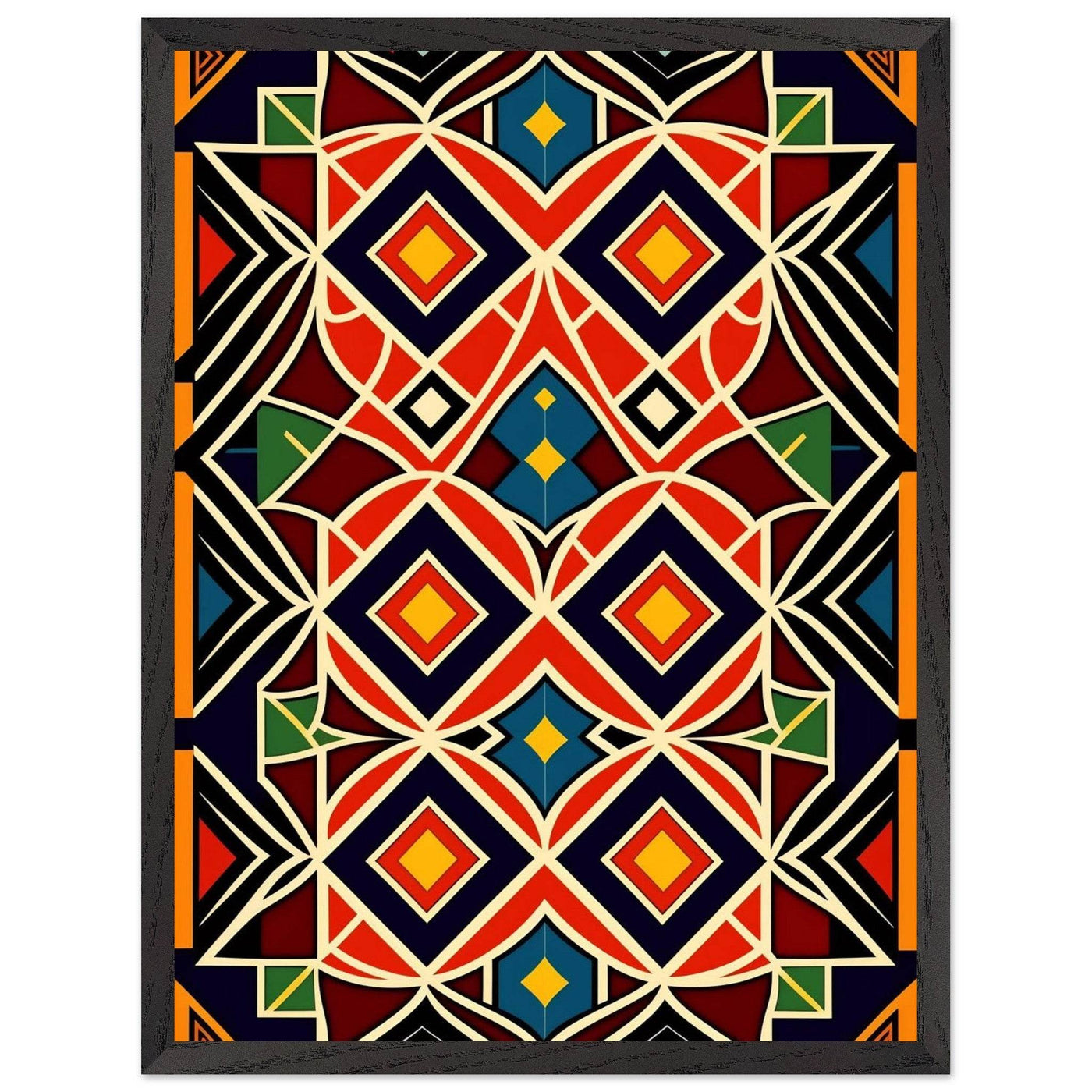 Abstract Geometric Wall Decor - Unique Boho Art for Contemporary Spaces - Vibrantwalls