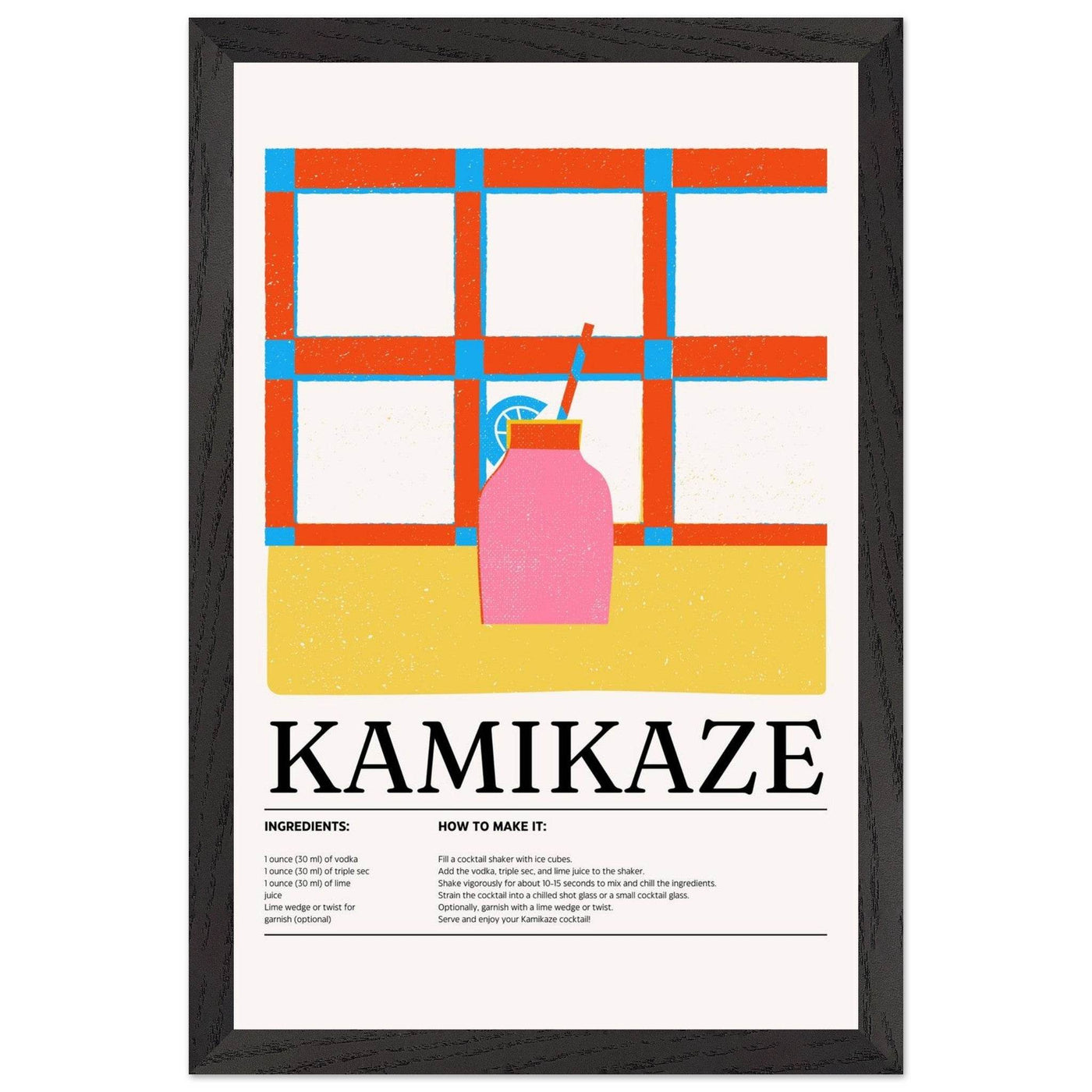Kamikaze Cocktail Recipe - Vibrantwalls