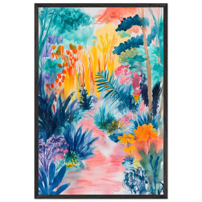 Abstract Tropical Garden Matisse I - Vibrantwalls