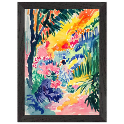 Vibrant Abstract Garden Henri Matisse - Vibrantwalls