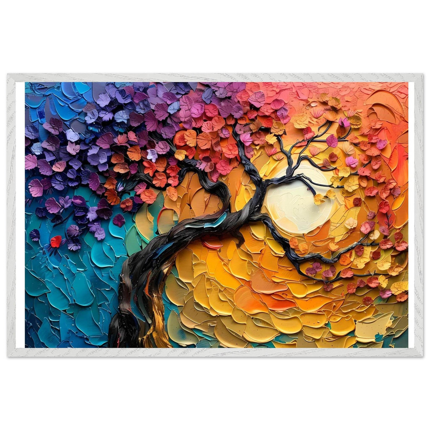 Tree of Life Abstract - Vibrantwalls