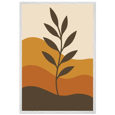 Minimalist Desert Bloom - Vibrantwalls