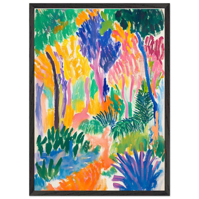 Abstract Foliage Art - Modern Wall Decor for Your Home - Vibrantwalls