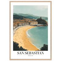 San Sebastian Spain Wall Art - Vibrantwalls