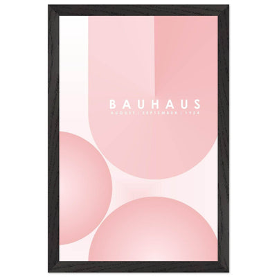 Bauhaus Soft Pink Geometric Design for Contemporary Spaces - Vibrantwalls