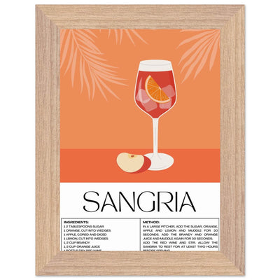 Sangria Cocktail Recipe - Vibrantwalls