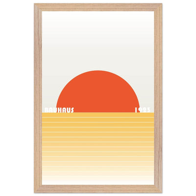 Bauhaus Sunset Abstraction - Vibrantwalls