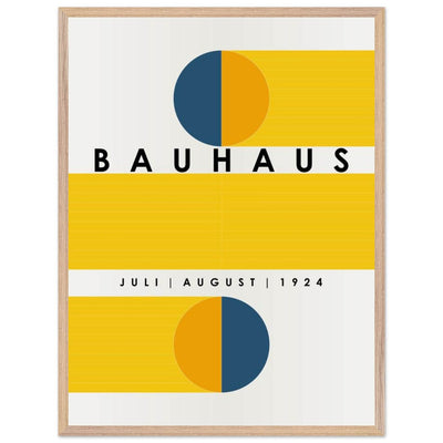 Bauhaus Blue Tunnel Geometric - Vibrantwalls