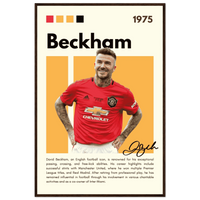 David Beckham Wall Art - Vibrantwalls