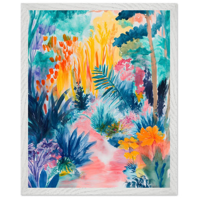 Abstract Tropical Garden Matisse I - Vibrantwalls