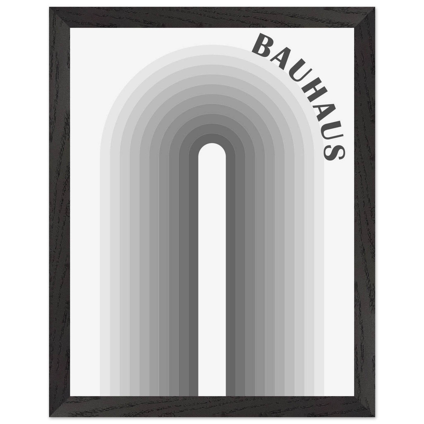 Bauhaus-Style Gradient Arch - Vibrantwalls