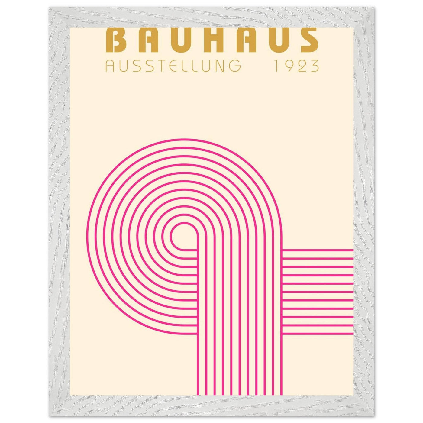 Bauhaus Pink Pop Decor for Modern Home Aesthetics - Vibrantwalls