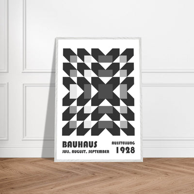 Bauhaus-Style Geometric Grid - Vibrantwalls