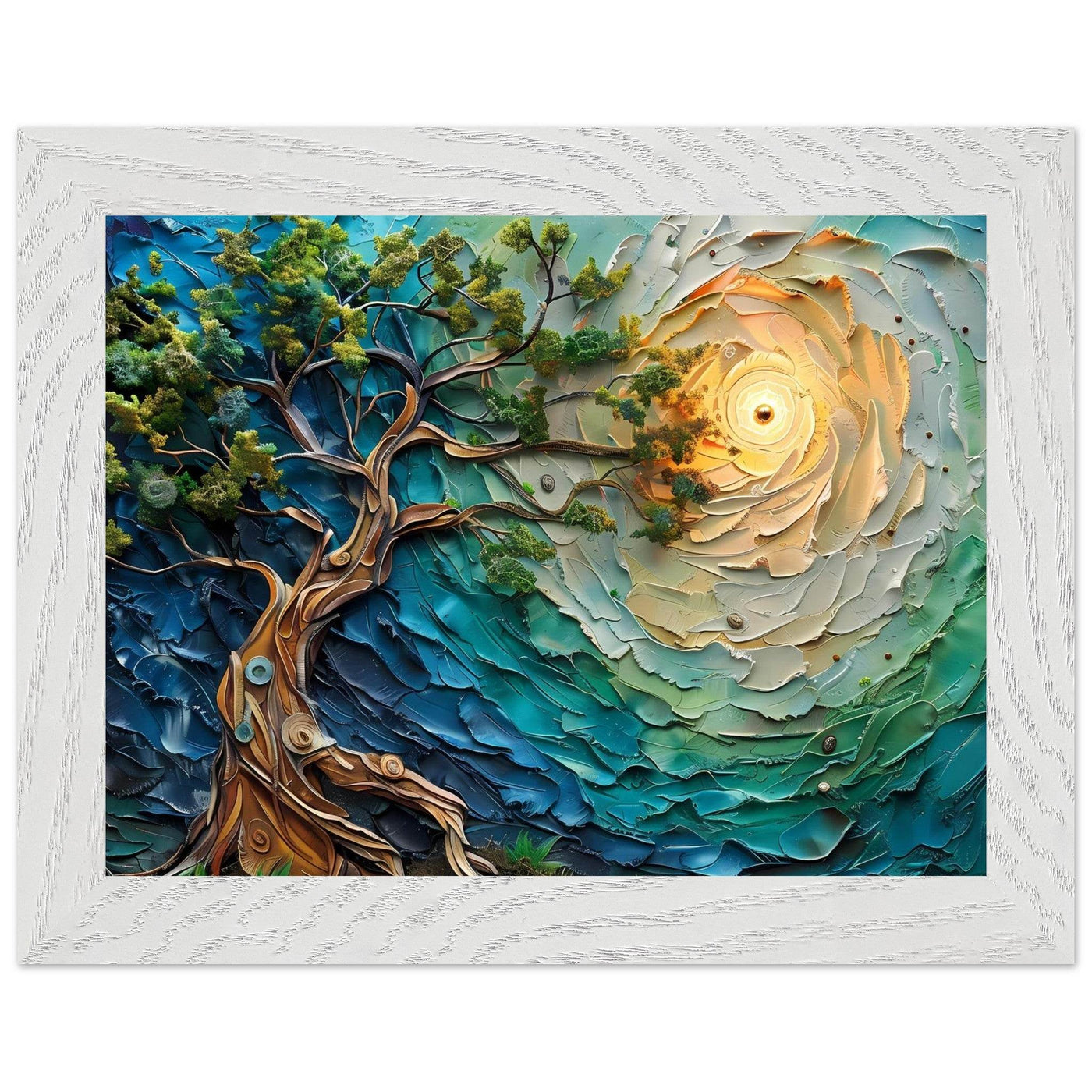 Textured Tree of Life - Vibrantwalls