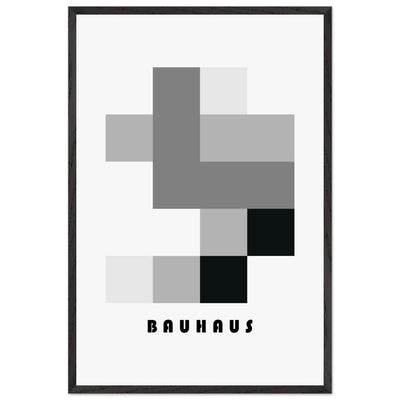 Bauhaus-Style Abstract Geometric - Vibrantwalls