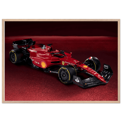 Ferrari Formula 1 Poster – High-Quality Mounted Framed Print - Vibrantwalls