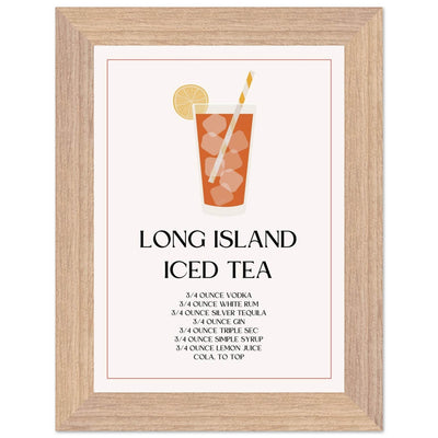 Long Island Iced Tea Recipe Strong Cocktail - Vibrantwalls