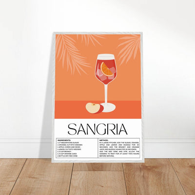 Sangria Cocktail Recipe - Vibrantwalls