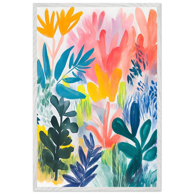 Abstract Floral Henri Matisse Botanical - Vibrantwalls