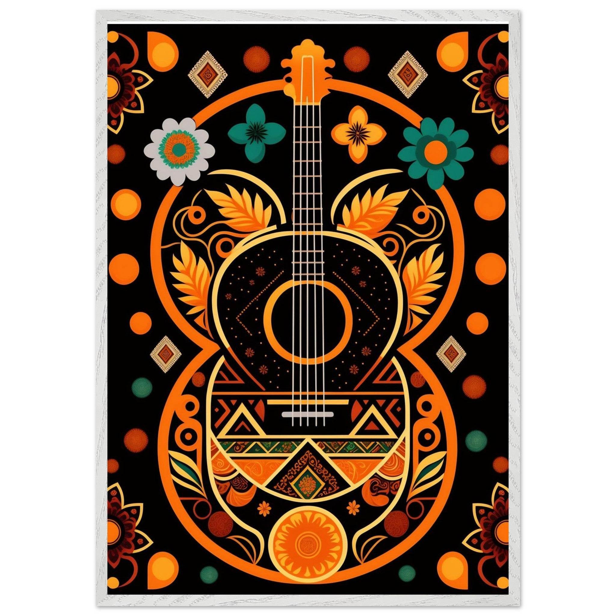 Boho Guitar Dreams - Vibrantwalls