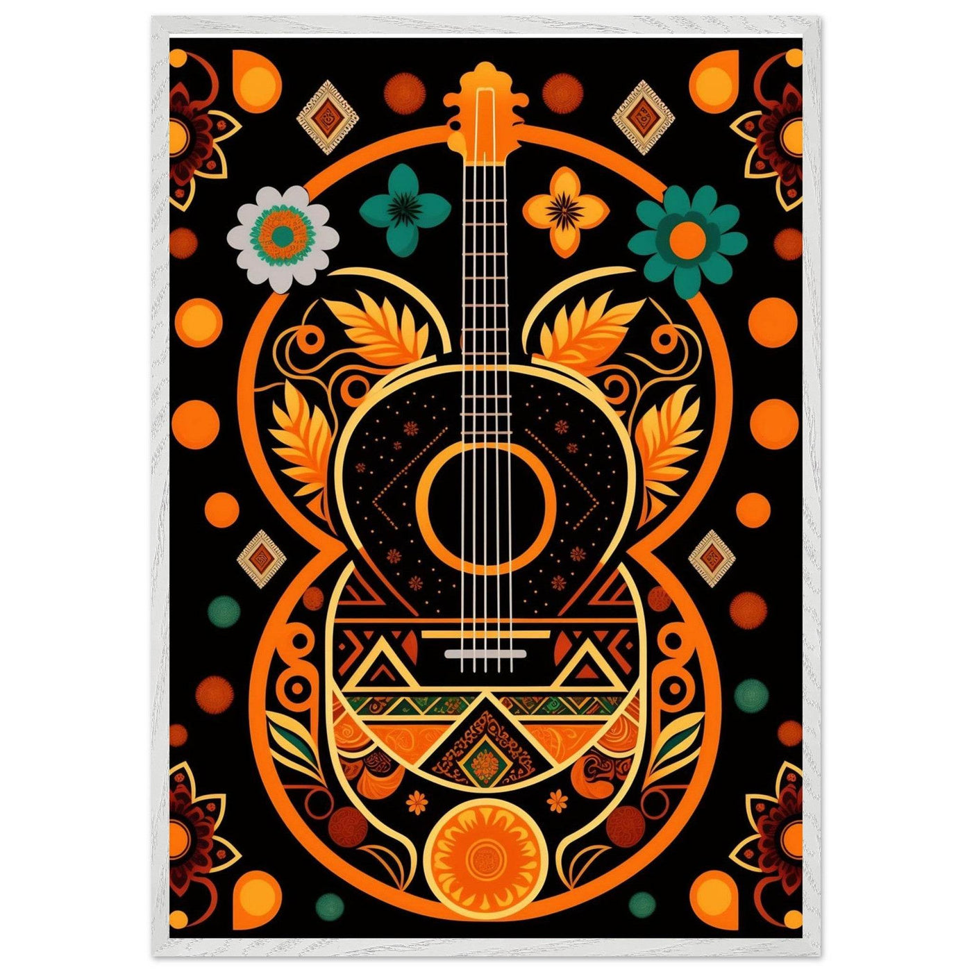 Boho Guitar Dreams - Vibrantwalls
