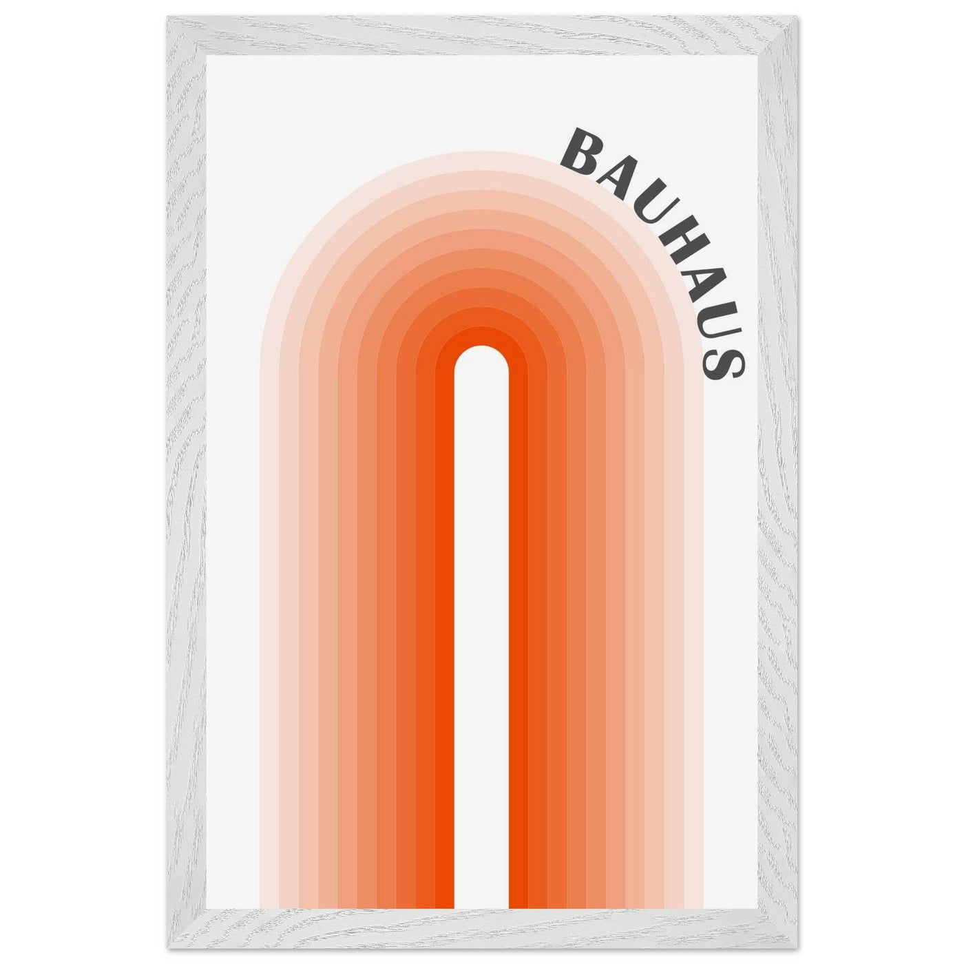 Bauhaus-Style Gradient Arch - Vibrantwalls