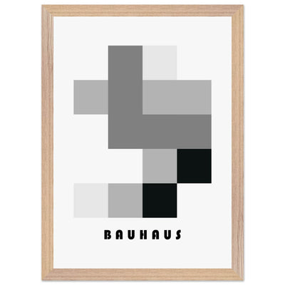 Bauhaus-Style Abstract Geometric - Vibrantwalls